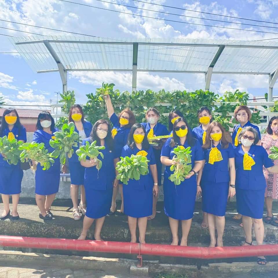 PIKK UP3 Manado Panen Sayur Hidroponik